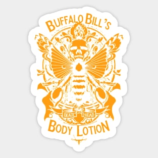 Buffalo Bill's Body Lotion Sticker